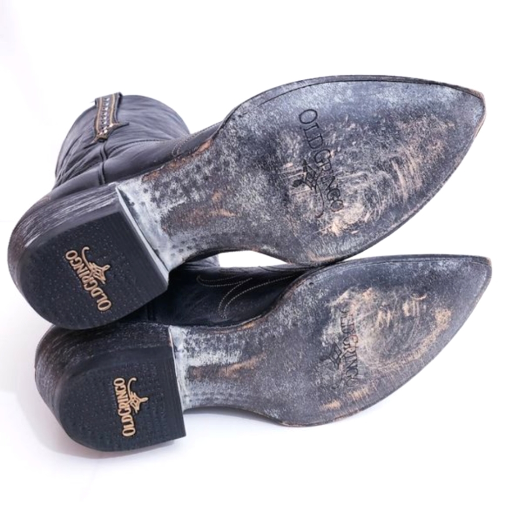 OLD GRINGO MILAGROS CROSS BOOTS WITH CRYSTALS - Picture 9 of 9